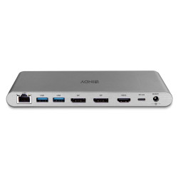 DST-Pro 5K XT, USB-C Laptop Docking Station with Triple Display (4K) or Single Display (5K) and 100W Pass-Through Charging