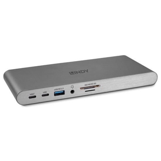 DST-Pro 5K XT, USB-C Laptop Docking Station with Triple Display (4K) or Single Display (5K) and 100W Pass-Through Charging DST-Pro 5K XT, USB-C Laptop Docking Station with Triple Display (4K) or Single Display (5K) and 100W Pass-Through Charging