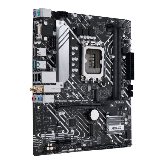 Mainboard|ASUS|Intel H610|LGA1700|Micro-ATX|Memory DDR4|Memory slots 2|1xPCI-Express 3.0 1x|1xPCI-Express 4.0 16x|2xM.2|1x15pin D-sub|1xHDMI|1xDisplayPort|2xAudio-In|1xAudio-Out|4xUSB 2.0|2xUSB 3.2|2xPS/2|1xRJ45|2xRF-Out|H610M-AWIFID4 Mainboard|ASUS|Intel H610|LGA1700|Micro-ATX|Memory DDR4|Memory slots 2|1xPCI-Express 3.0 1x|1xPCI-Express 4.0 16x|2xM.2|1x15pin D-sub|1xHDMI|1xDisplayPort|2xAudio-In|1xAudio-Out|4xUSB 2.0|2xUSB 3.2|2xPS/2|1xRJ45|2xRF-Out|H610M-AWIFID4