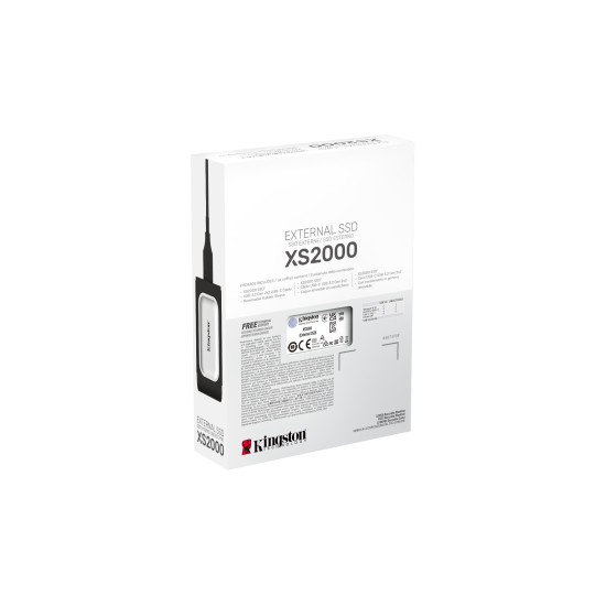 Kingston 2TB XS2000 External Solid State Drive (SSD) Kingston 2TB XS2000 External Solid State Drive (SSD)