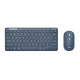 Trust Lyra keyboard Mouse included Office RF Wireless + Bluetooth QWERTY US English Blue Trust Lyra keyboard Mouse included Office RF Wireless + Bluetooth QWERTY US English Blue