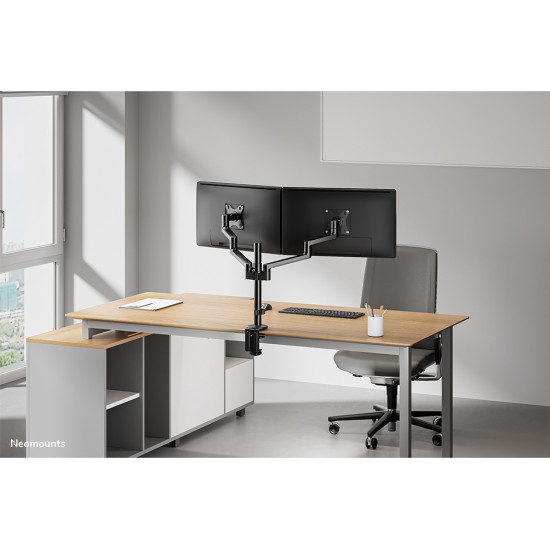 Neomounts DS60-425BL2 Monitor arm 17-27" - space saving Neomounts DS60-425BL2 Monitor arm 17-27" - space saving