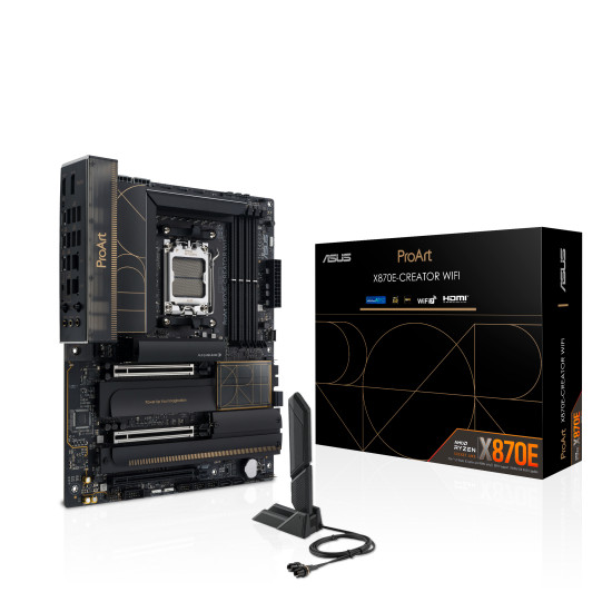 ASUS ProArt X870E-CREATOR WIFI AMD X870E Socket AM5 ATX ASUS ProArt X870E-CREATOR WIFI AMD X870E Socket AM5 ATX