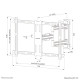 Neomounts WL40S-850BL16 TV mount wall 40-70" - full motion - fast installation