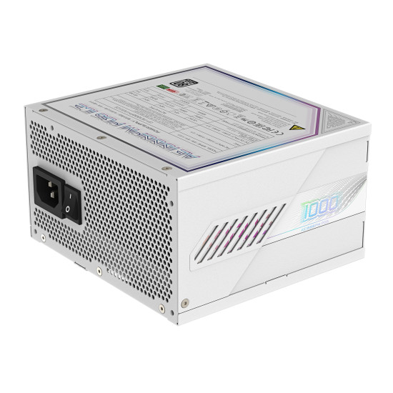 Power Supply|GIGABYTE|GP-AE1000PM PG5 ICE|1000 Watts|Efficiency 80 PLUS PLATINIUM|PFC Active|MTBF 100000 hours|GP-AE1000PMPG5ICE