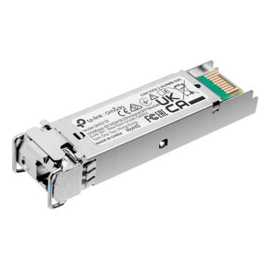 TP-Link Omada 1000Base-BX WDM Bi-Directional SFP Module TP-Link Omada 1000Base-BX WDM Bi-Directional SFP Module