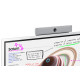 Samsung WM65B interactive whiteboard 165.1 cm (65") 3840 x 2160 pixels Touchscreen Grey, White