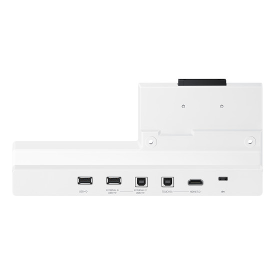 Samsung WM65B interactive whiteboard 165.1 cm (65") 3840 x 2160 pixels Touchscreen Grey, White