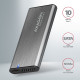 Axagon EEM2-SG2 storage drive enclosure SSD enclosure Grey M.2 Axagon EEM2-SG2 storage drive enclosure SSD enclosure Grey M.2