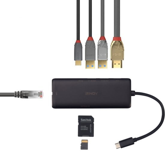 DST-Mini USB-C Laptop Mini Docking Station with 4K Support and 100W Pass-Through Charging DST-Mini USB-C Laptop Mini Docking Station with 4K Support and 100W Pass-Through Charging