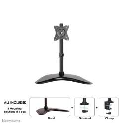 MONITOR ACC DESK MOUNT/10-30" NM-D335BLACK NEOMOUNTS