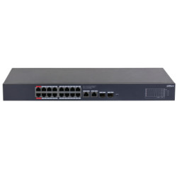 Switch|DAHUA|Desktop/pedestal|Rack|16x10Base-T / 100Base-TX / 1000Base-T|2xSFP|PoE ports 16|CS4220-16GT-240