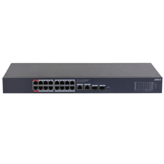 Dahua Technology CS4220-16GT-240 Managed L2 Gigabit Ethernet (10/100/1000) Power over Ethernet (PoE) Black Dahua Technology CS4220-16GT-240 Managed L2 Gigabit Ethernet (10/100/1000) Power over Ethernet (PoE) Black
