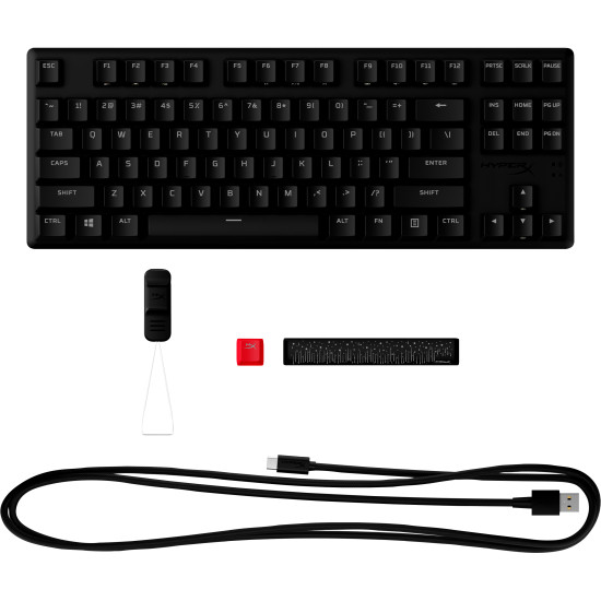 HyperX Alloy Origins Core PBT HX Aqua Gaming Keyboard HyperX Alloy Origins Core PBT HX Aqua Gaming Keyboard