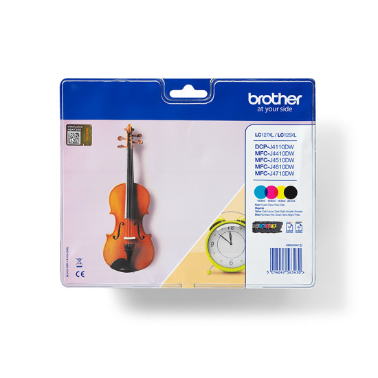 Brother LC-127XLVALBPDR ink cartridge 4 pc(s) Original Black, Cyan, Magenta, Yellow Brother LC-127XLVALBPDR ink cartridge 4 pc(s) Original Black, Cyan, Magenta, Yellow