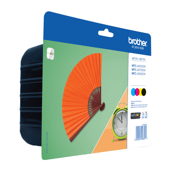 Brother LC129XLVALBPDR ink cartridge 1 pc(s) Original Black, Cyan, Magenta, Yellow Brother LC129XLVALBPDR ink cartridge 1 pc(s) Original Black, Cyan, Magenta, Yellow