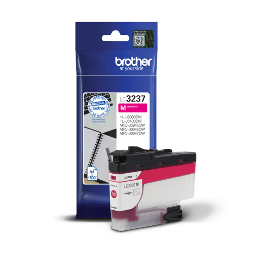 Brother LC3237M ink cartridge 1 pc(s) Original Magenta Brother LC3237M ink cartridge 1 pc(s) Original Magenta