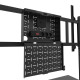 NEOMOUNTS MOVE GO XL MOBILE FLOOR STAND (FAST INSTALL, HEIGHT ADJUSTABLE), BLACK