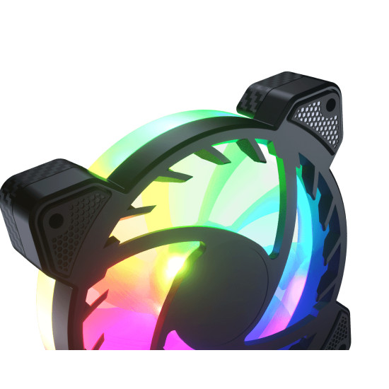 COUGAR Gaming VORTEX ARGB VX120 Computer case Fan 12 cm Black 1 pc(s) COUGAR Gaming VORTEX ARGB VX120 Computer case Fan 12 cm Black 1 pc(s)