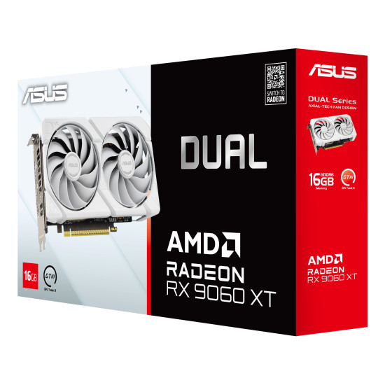 DUAL-RX9060XT-16G-WHITE DUAL-RX9060XT-16G-WHITE