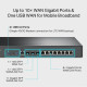 NET ROUTER 1G 8PORT VPN/OMADA ER8411 TP-LINK NET ROUTER 1G 8PORT VPN/OMADA ER8411 TP-LINK