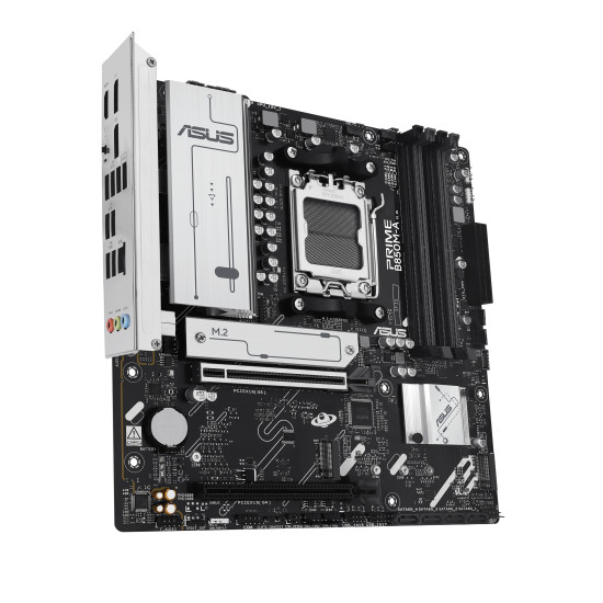 Mainboard|ASUS|AMD B850|SAM5|Micro-ATX|Memory DDR5|Memory slots 4|1xPCI-Express 4.0 16x|1xPCI-Express 5.0 16x|3xM.2|1xHDMI|2xDisplayPort|4xUSB 2.0|4xUSB 3.2|1xRJ45|3xAudio port|PRIMEB850M-A-CSM Mainboard|ASUS|AMD B850|SAM5|Micro-ATX|Memory DDR5|Memory slots 4|1xPCI-Express 4.0 16x|1xPCI-Express 5.0 16x|3xM.2|1xHDMI|2xDisplayPort|4xUSB 2.0|4xUSB 3.2|1xRJ45|3xAudio port|PRIMEB850M-A-CSM