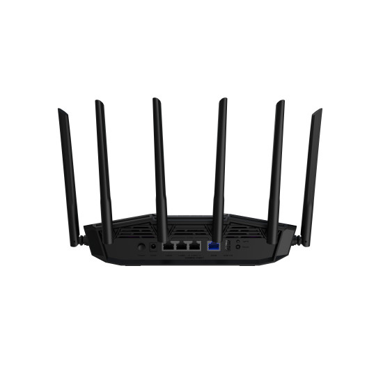 Wireless Router|ASUS|Router|6500 Mbps|Mesh|Wi-Fi 6|Wi-Fi 7|IEEE 802.11a|IEEE 802.11b|IEEE 802.11g|IEEE 802.11ac|IEEE 802.11ax|USB 3.2|3x2.5GbE|1x2.5GbE|Number of antennas 6|TUFGAMINGBE6500 Wireless Router|ASUS|Router|6500 Mbps|Mesh|Wi-Fi 6|Wi-Fi 7|IEEE 802.11a|IEEE 802.11b|IEEE 802.11g|IEEE 802.11ac|IEEE 802.11ax|USB 3.2|3x2.5GbE|1x2.5GbE|Number of antennas 6|TUFGAMINGBE6500