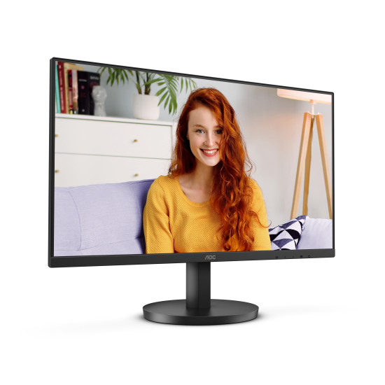 AOC 24B3HMA2 computer monitor 60.5 cm (23.8") 1920 x 1080 pixels Full HD LED Black AOC 24B3HMA2 computer monitor 60.5 cm (23.8") 1920 x 1080 pixels Full HD LED Black