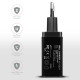 Axagon ACU-QS24 mobile device charger Smartphone Black AC Fast charging Indoor Axagon ACU-QS24 mobile device charger Smartphone Black AC Fast charging Indoor