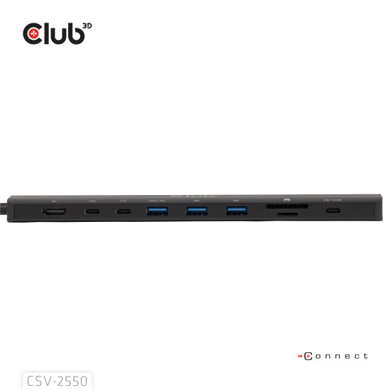 10-1 Portable Dock USB Type-C® 10Gbps to HDMI™ 8K30Hz PD3.1 Max.140Watt 10-1 Portable Dock USB Type-C® 10Gbps to HDMI™ 8K30Hz PD3.1 Max.140Watt