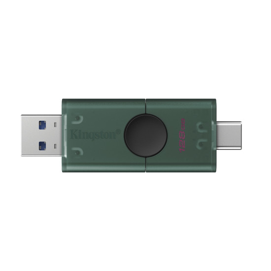 128GB USB-A + USB-C 3.2 Gen 1 DataTraveler DuoG2 128GB USB-A + USB-C 3.2 Gen 1 DataTraveler DuoG2