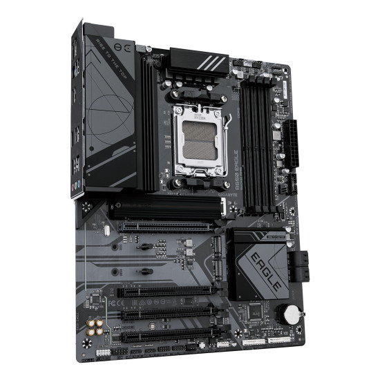 Mainboard|GIGABYTE|AMD B650|SAM5|ATX|Memory DDR5|Memory slots 4|1xPCI-Express 16x|3xPCI-Express 3.0 16x|3xM.2|1xHDMI|1xDisplayPort|1xAudio-In|1xAudio-Out|1xMicrophone|6xUSB 2.0|2xUSB 3.2|1xUSB-C|1xPS/2|1xRJ45|B650EAGLE Mainboard|GIGABYTE|AMD B650|SAM5|ATX|Memory DDR5|Memory slots 4|1xPCI-Express 16x|3xPCI-Express 3.0 16x|3xM.2|1xHDMI|1xDisplayPort|1xAudio-In|1xAudio-Out|1xMicrophone|6xUSB 2.0|2xUSB 3.2|1xUSB-C|1xPS/2|1xRJ45|B650EAGLE