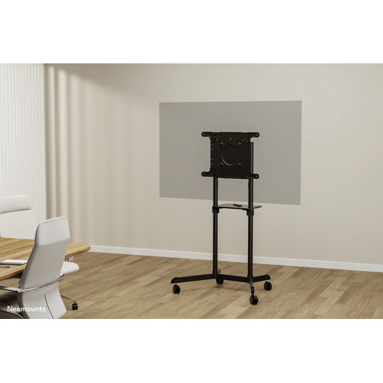 NEWSTAR MOBILE FLAT SCREEN FLOOR STAND (HEIGHT: 160 CM) 37-70" BLACK