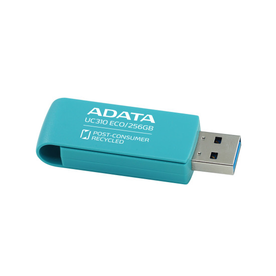 MEMORY DRIVE FLASH USB3.2 256G/GREEN UC310E-256G-RGN ADATA MEMORY DRIVE FLASH USB3.2 256G/GREEN UC310E-256G-RGN ADATA