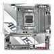 GIGABYTE B850M AORUS ELITE WIFI6E ICE Motherboard- AMD Ryzen 9000 Series CPUs, 12+2+1 Phases Digital VRM, up to 8200MHz DDR5 (OC), 1xPCIe 5.0 + 1xPCIe 4.0 M.2, 2.5LAN, WIFI 7, USB 3.2 Gen 2 GIGABYTE B850M AORUS ELITE WIFI6E ICE Motherboard- AMD Ryzen 9000 Series CPUs, 12+2+1 Phases Digital VRM, up to 8200MHz DDR5 (OC), 1xPCIe 5.0 + 1xPCIe 4.0 M.2, 2.5LAN, WIFI 7, USB 3.2 Gen 2