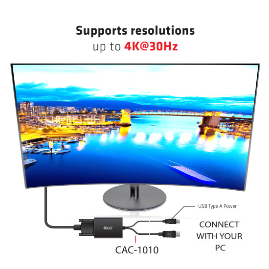 DisplayPort to Dual Link DVI-D HDCP ON version Active Adapter M/F
