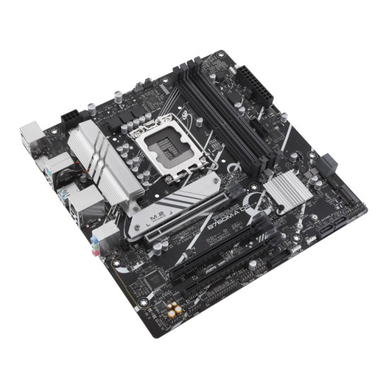 Mainboard|ASUS|Intel B760 Express|LGA1700|Micro-ATX|Memory DDR4|Memory slots 4|1xPCI-Express 4.0 16x|2xM.2|1xHDMI|1xDisplayPort|4xUSB 2.0|2xUSB 3.2|1xPS/2|1xRJ45|3xAudio port|PRIMEB760M-AD4-CSM Mainboard|ASUS|Intel B760 Express|LGA1700|Micro-ATX|Memory DDR4|Memory slots 4|1xPCI-Express 4.0 16x|2xM.2|1xHDMI|1xDisplayPort|4xUSB 2.0|2xUSB 3.2|1xPS/2|1xRJ45|3xAudio port|PRIMEB760M-AD4-CSM