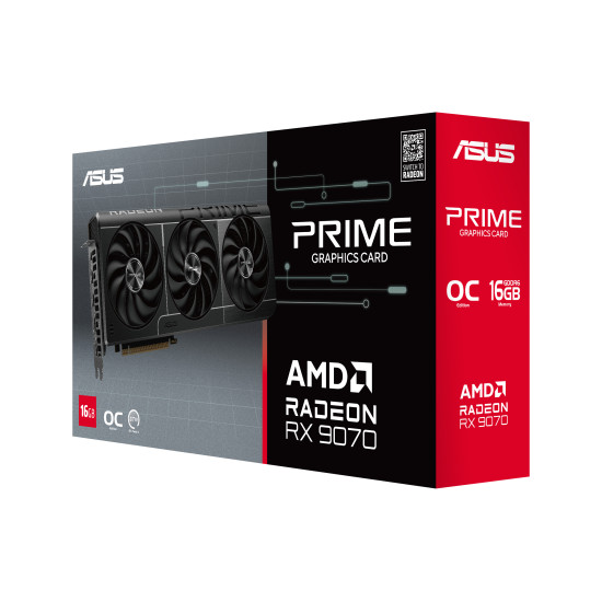 ASUS Prime -RX9070-O16G AMD Radeon RX 9070 16 GB GDDR6 ASUS Prime -RX9070-O16G AMD Radeon RX 9070 16 GB GDDR6