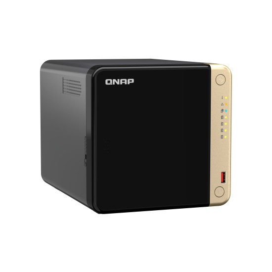 QNAP TS-464 NAS Tower Intel® Celeron® N5095 8 GB DDR4 0 TB QNAP QTS Black QNAP TS-464 NAS Tower Intel® Celeron® N5095 8 GB DDR4 0 TB QNAP QTS Black
