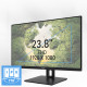 MSI PRO MP245PG 24 Inch Monitor, FHD (1920 x 1080), 100Hz, IPS, 1ms, 1x HDMI 1.4b, 1x DP 1.2a output, 1x D-Sub(VGA), Built-in Speakers, Anti-Glare, Anti-Flicker, Less Blue light, TÜV Certified, VESA, Kensington, 4-way adjustable stand, Black