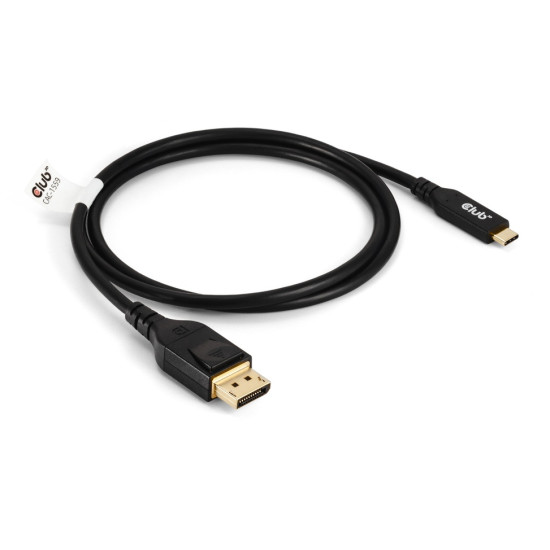 USB Type C Cable to DP 2.1 Bi-Directional VESA DP80 Certified Cable M/M 1m/3.28ft