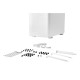 be quiet! Pure Base 501 LX White Midi Tower be quiet! Pure Base 501 LX White Midi Tower