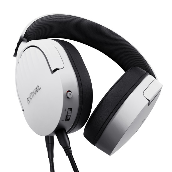 Trust GXT 489W FAYZO Headset Wired Head-band Gaming Black, White Trust GXT 489W FAYZO Headset Wired Head-band Gaming Black, White