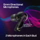 HyperX Cloud MIX Buds 2 Wireless Headphones (Black) HyperX Cloud MIX Buds 2 Wireless Headphones (Black)