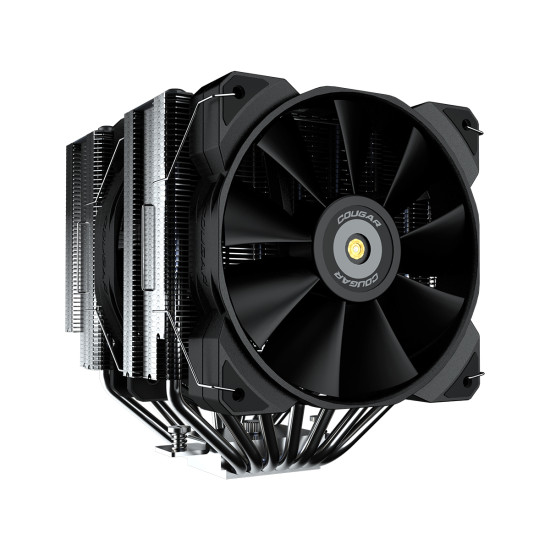 COUGAR Gaming CGR-FZA135 Processor Air cooler 12 cm Black 1 pc(s) COUGAR Gaming CGR-FZA135 Processor Air cooler 12 cm Black 1 pc(s)