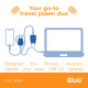 2-Pack USB C Charger 30 Watt Whit 2-Pack USB C Charger 30 Watt Whit
