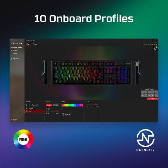 HyperX Alloy Rise Gaming Keyboard HyperX Alloy Rise Gaming Keyboard