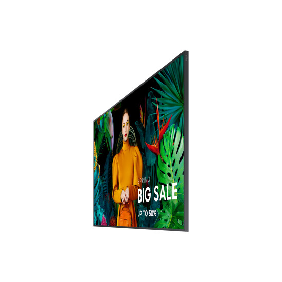 Samsung QM55C Digital signage flat panel 139.7 cm (55") LCD Wi-Fi 500 cd/m² 4K Ultra HD Black Tizen 24/7 Samsung QM55C Digital signage flat panel 139.7 cm (55") LCD Wi-Fi 500 cd/m² 4K Ultra HD Black Tizen 24/7