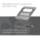 Adjustable Aluminium Laptop Stand with USB-C® Hub