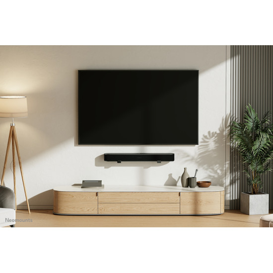 Neomounts AWL29-550BL1 Videobar/soundbar holder wall - max 15 kg - universal